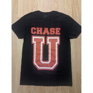 WWE Mens Chase U NXT Wrestling Graphic Tee Black Small